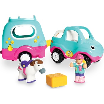 WOW Toys Детска играчка WOW Toys - Приключението на Поли с пони (WOWT10349)
