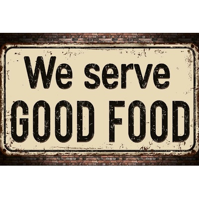 DIMEX ART Флизелинов фототапет табела - вкусна храна 375 x 250 см