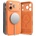 Ringke Силиконов магнитен калъф MagSafe Ringke за iPhone 17 Pro Max - оранжев (8800328810464)