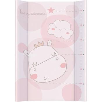 KikkaBoo Твърда PVC подложка за повиване 70х50см Hippo Dreams (31108060012)