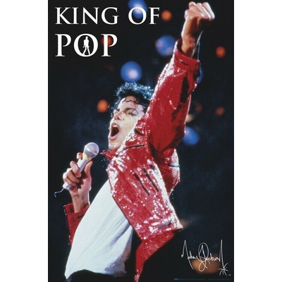 Plakát, Obraz - Michael Jackson - King of Pop, 61 × 91.5 cm