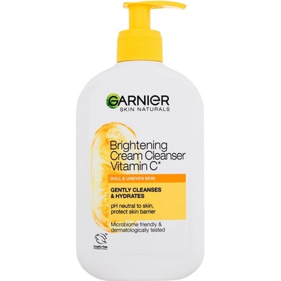 Skin Naturals Vitamin C Brightening Cream Cleanser от Garnier за Жени Почистващ крем 250мл