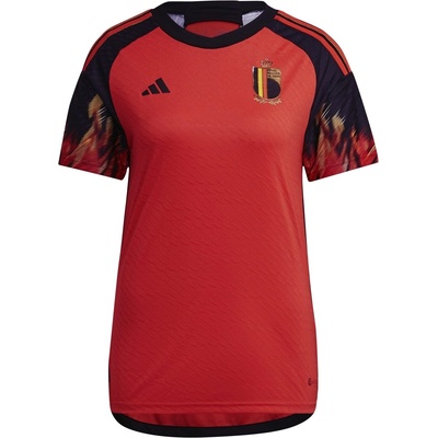 adidas Дамска футболна фланелка Adidas Belgium Authentic Home Shirt 2022 Womens - Red