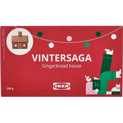 Vitersaga Perníková chaloupka k sestavení 300 g – Hledejceny.cz