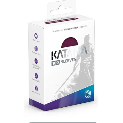 Ultimate Guard Katana Radiant Plum obaly 100 ks