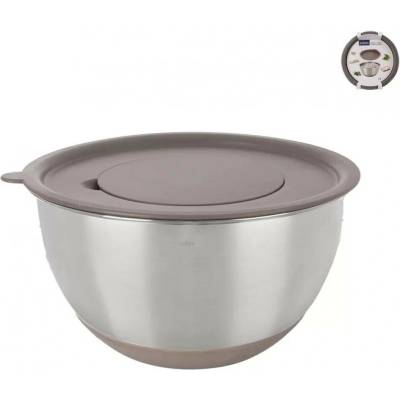 Orion Šlehací mísa s víkem BEIGE 21,7 cm