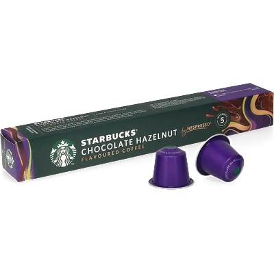 Starbucks | Шоколад с лешници - 10 капсули за Nespresso®