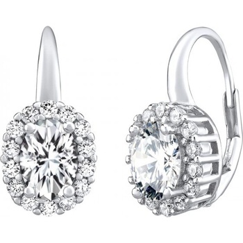 SILVEGO náušnice LPS0611W