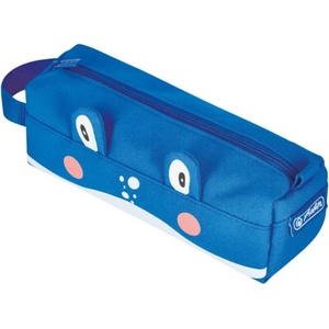 Herlitz Ученически несесер празен, с дръжка, Quatro, мотив Whale - Herlitz