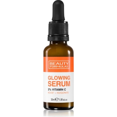 Beauty Formulas Glowing 2% Vitamin C озаряващ серум за лице 30ml