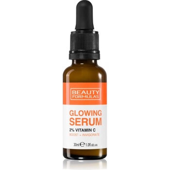 Beauty Formulas Glowing 2% Vitamin C озаряващ серум за лице 30ml
