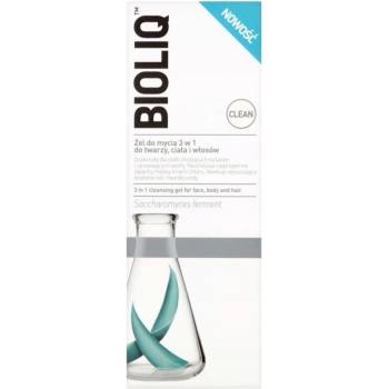 Bioliq Clean čisticí gel 3 v 1 na obličej tělo a vlasy 180 ml