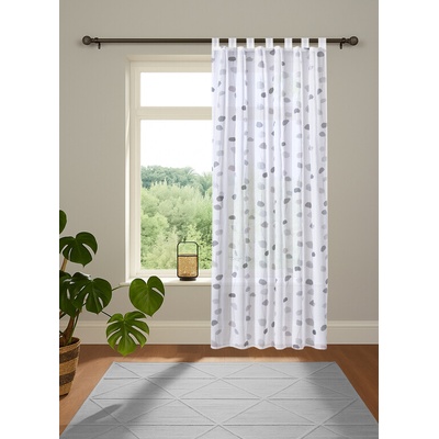 Home Wohnideen hotová záclona 49042 EFFIE 6005 siva 245x140 cm (v x s)