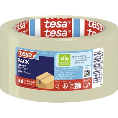 tesa Balicí lepicí páska tesa pack Solid & Strong 66 m x 50 mm, transparentní