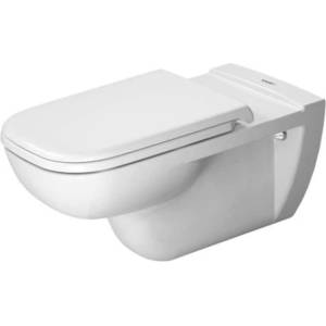 Duravit D-Code - Висяща тоалетна, безпрепятствена, бяла 22280900002 (22280900002)