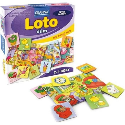 Granna Loto Dům Mé první hry 2-4 roky