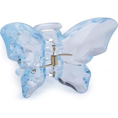 Prima-obchod Skřipec do vlasů motýl, barva 4 modrá pomněnková – Zboží Mobilmania