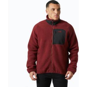 Helly Hansen Мъжки суитшърт Helly Hansen Panorama Pile Block mars red