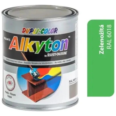 Alkyton 2v1 bez základu lesklá 5 l zelenožltá
