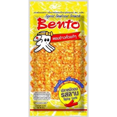 Bento sépiové pálivé čipsy s příchutí Larb 20 g
