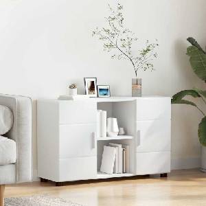 vidaXL Служебен шкаф FLORIN 88, 5 x 30, 5 x 55, 5 см Бяло (880291)