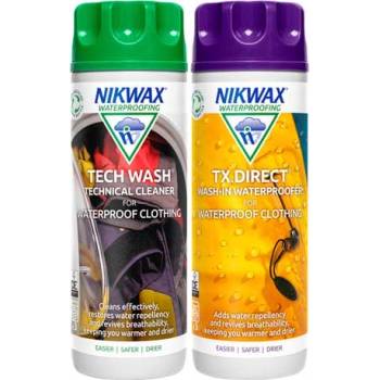 Nikwax Комплект от 2 части Twin Tech Wash / TX. Direct Wash-In 300ml (0103P01)