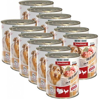 Bewi Dog bohaté na hydinu 12 x 800 g