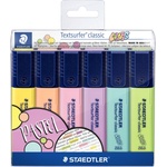 STAEDTLER Комплект текстмаркери Staedtler 364, 6 пастелни цвята (28228-А)