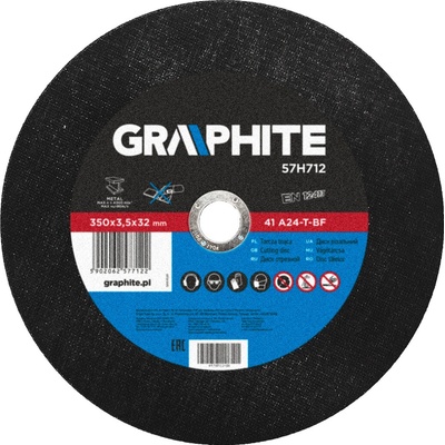 Graphite Rezací kotúč 350 x 32 mm 57H712