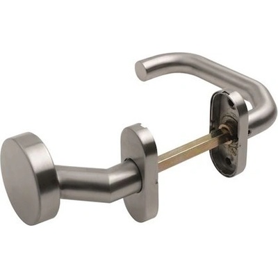 ASSA ABLOY AHW600 zahnuté U PZ klika pravá/koule nerez