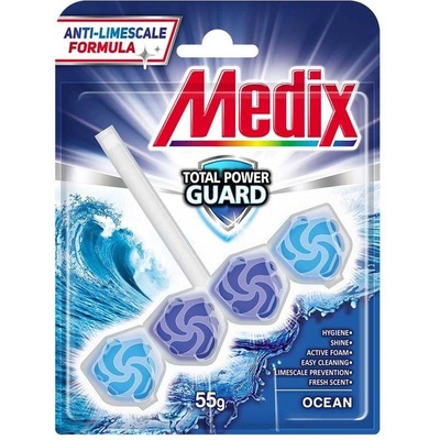 Medix Ароматизатор за тоалетна Medix WC Fresh Drops, океан, 55 g (5070100034)