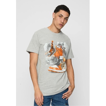 Mister Tee Тениска Vintage Ballin Tee heather grey XXLUB-MT1667-00431 - Тъмносив, размер S