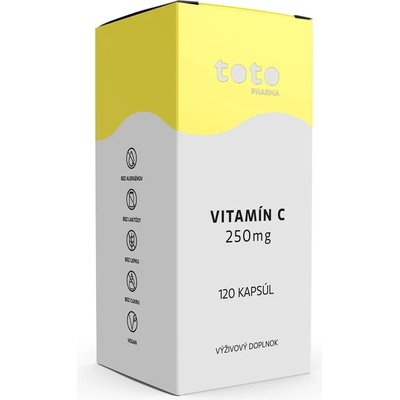 Toto Vitamín C 250 mg 120 kapsúl