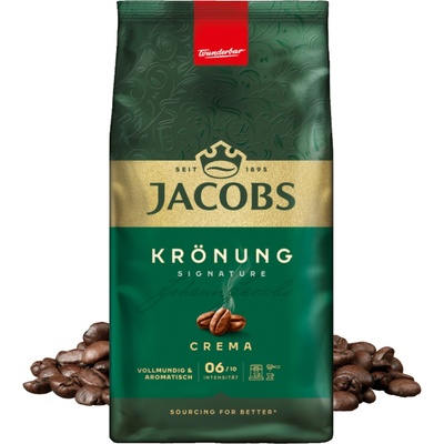 Douwe Egberts Jacobs KRONUNG Crema кафе на зърна 1 кг