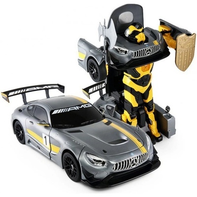 Rastar GT3 Transformer 2,4 GHz RTR batéria USB nabíjačka strieborná 1:14