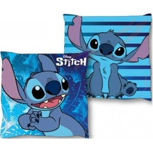 MLC Obojstranný Vankúš Lilo & Stitch modrý 38x38