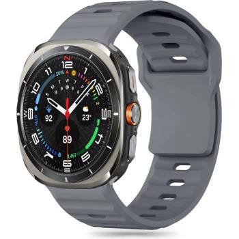 Tech-Protect Силиконова каишка за часовник Samsung Galaxy Watch Ultra (47mm) от Tech-Protect Silicone Line - Crayon Grey (5906302376469)