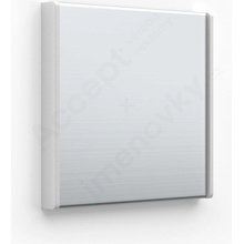 Accept Dveřní tabulka ACS stříbrná čtvercová se šedými bočnicemi (nezásuvný systém, 93 × 93 mm) (stř