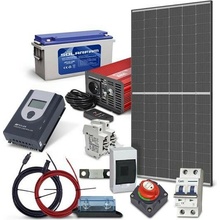 TIPA Solární sestava ostrovní TRINA 445Wp baterie olověno uhlíková 150Ah měnič 230VAC 1000W