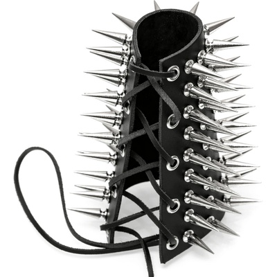 Black & metal Гривна Шипове 9 - bwz-721