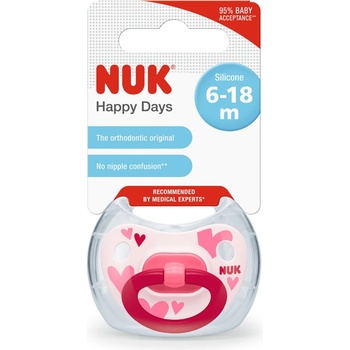 Nuk Happy Days silikon box tyrkysová