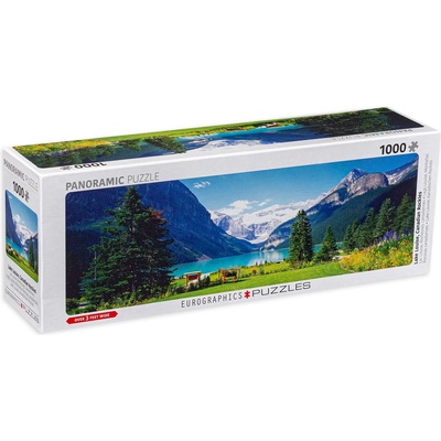 EUROGRAPHICS Панорамен пъзел Eurographics от 1000 части - Езерото Луис, Канада (60101456)