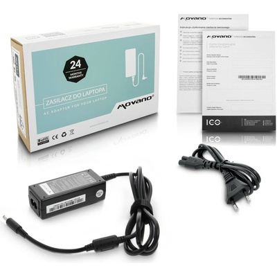 Movano Зарядно за лаптопи Dell, 45W / 19, 5V / 2, 31A / 4, 5mm x 3, 0mm (ZZ/DEL195231C)