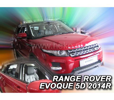 Deflektory Range Rover Evoque 2011