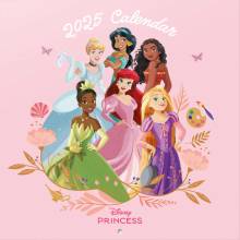 CurePink Oficiální nástěnný s plakátem Disney Princezny 30 x 30|60 cm [CP25007] 2025