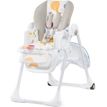 KinderKraft Столче за хранене Yummy, Шарено - подходящ за децата от 7 месеца (NEW022363)