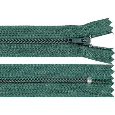Spirálový zip No 3 délka 18 cm pinlock Varianta: 272 zelená piniová, Balení: 1 ks