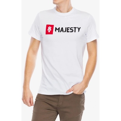 Majesty Logo T-shirt white