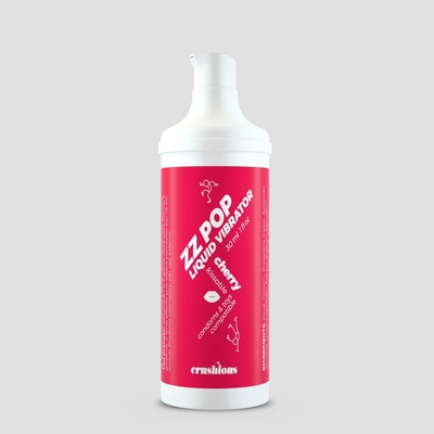 Crushious ZZ POP LIQUID VIBRATOR CHERRY AROMA 30 ml