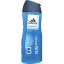 Adidas 3 Active After Sport Men sprchový gel 400 ml